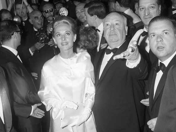 Tippi Hedren y Alfred Hitchcock asistieron juntos al Festival de Cine de Cannes en 1963.