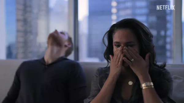 Príncipe Harry y Meghan Markle en el tráiler de su nueva docuserie de Netflix 'Harry & Meghan.'