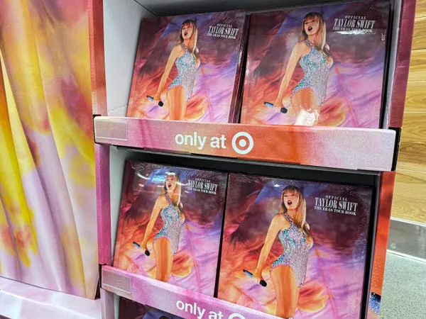 'The Eras Tour Book' was sold for $39.99 at Target.