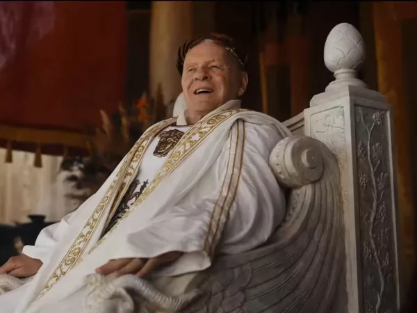 Anthony Hopkins en 'Those About to Die.'