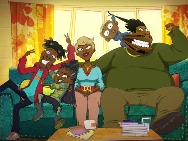 Yvette Nicole Brown, JB Smoove y Wanda Sykes en 'Good Times.'