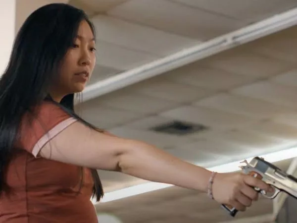 Awkwafina in 'Breaking News in Yuba County.' United Artists Releasing; American International Pictures