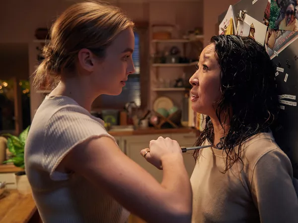 Jodie Comer y Sandra Oh en 'Killing Eve'.