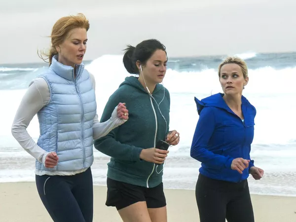 Nicole Kidman, Shailene Woodley, y Reese Witherspoon en 'Big Little Lies'.