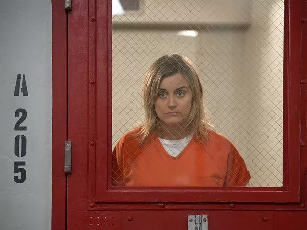 Taylor Schilling en 'Orange Is the New Black'.