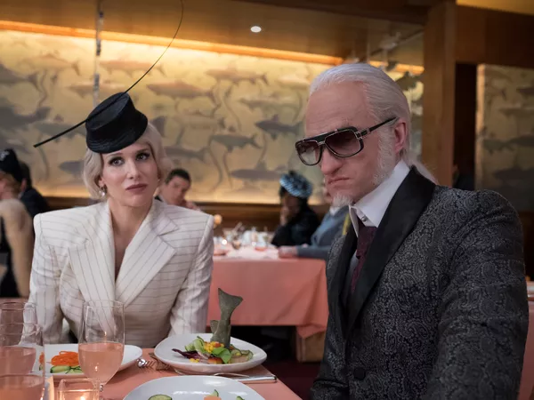 Lucy Punch y Neil Patrick Harris fueron villanos en 'A Series of Unfortunate Events'.