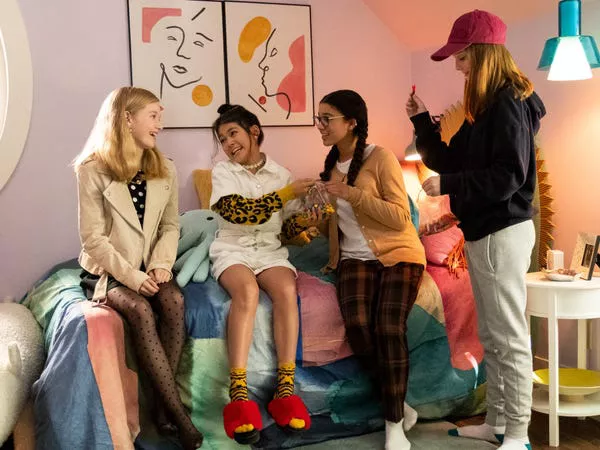 'The Baby-Sitters Club' está basada en la serie de libros para niños.