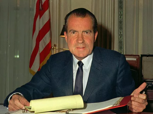 Richard Nixon. AP Images
