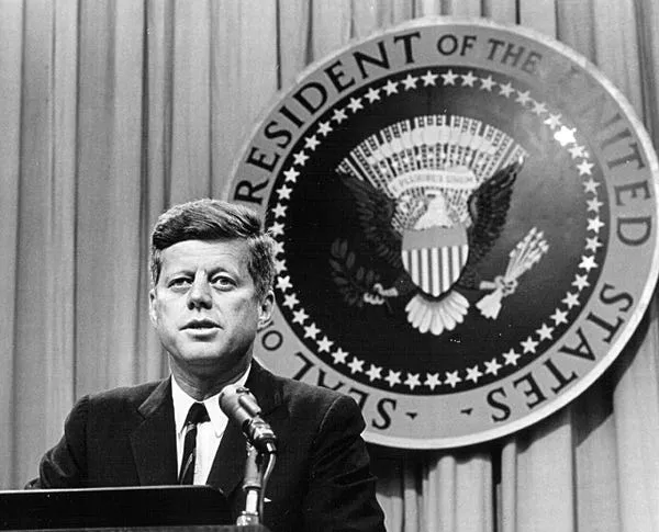 John F. Kennedy. National Archive/Getty Images