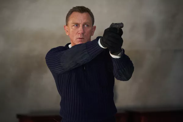 Daniel Craig como James Bond en 'No Time to Die'.