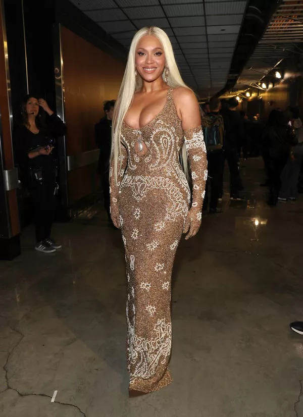 Beyoncé attends the 2025 Grammy Awards