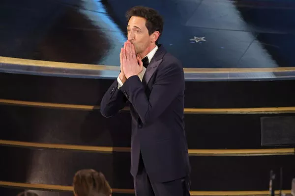 Adrien Brody en los Oscar 2025