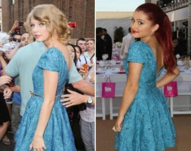 Ariana Grande copia a Taylor Swift Ariana Grande copia a Taylor Swift