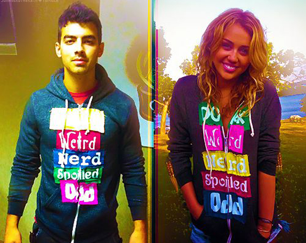 Miley Cyrus y Joe Jonas unidos contra la intimidación de las personas Miley Cyrus y Joe Jonas unidos contra la intimidación de las personas
