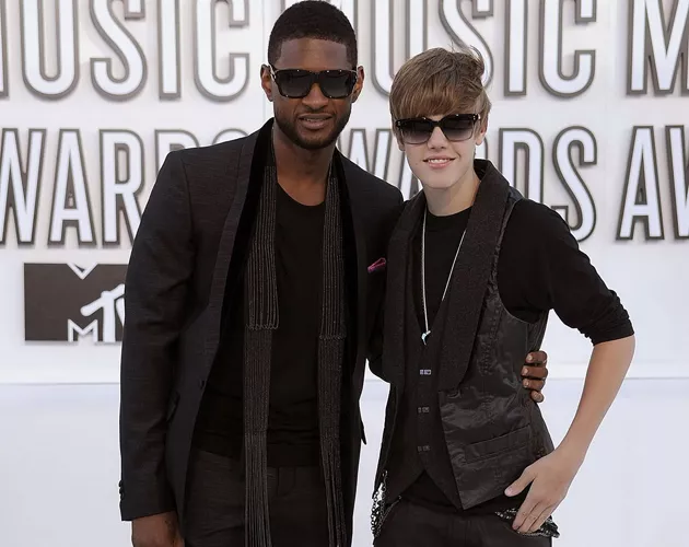 Usher y Justin Bieber