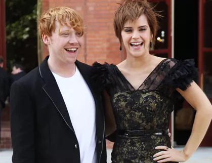 Rupert Grint y Emma Watson