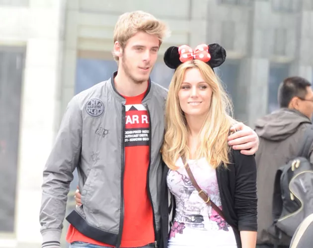 Edurne y David de Gea en París