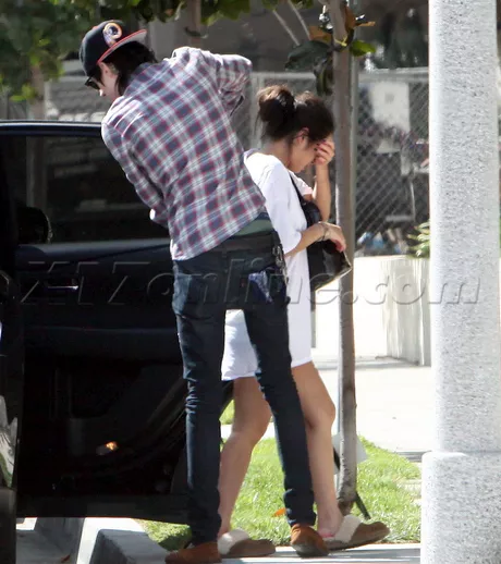 EXCLUSIVE Brenda Song comes home from the hospital and appears to be crying