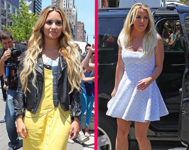 britney y demi lovato