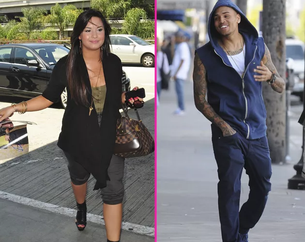 ¿Qué tienen Demi Lovato y Chris Brown?