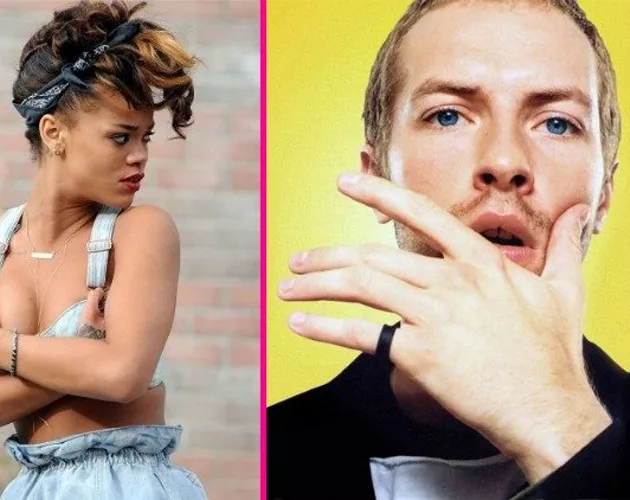 Rihanna y Chris Martin