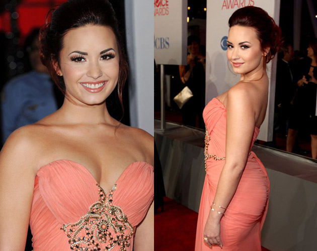 El otro vestido de Demi Lovato para los People's Choice Awards El otro vestido de Demi Lovato para los People's Choice Awards