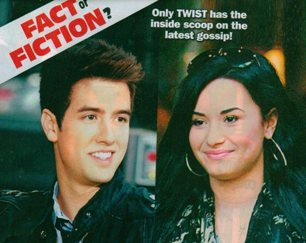 Demi Lovato y Logan Henderson, solo amigos Demi Lovato y Logan Henderson, solo amigos