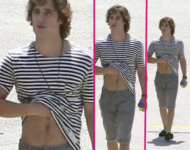 Los abdominales de Diego Boneta