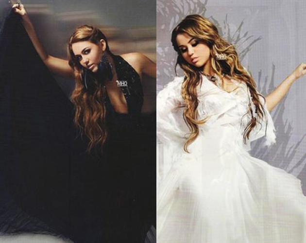 Miley Cyrus tiene dos caras Miley Cyrus tiene dos caras