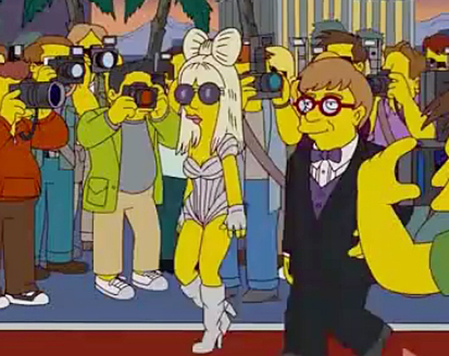 Lady Gaga estará en Los Simpson Lady Gaga estará en Los Simpson