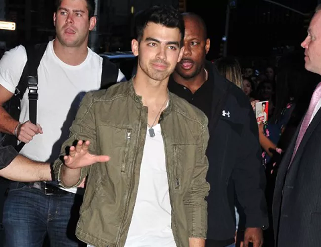 joe jonas letterman