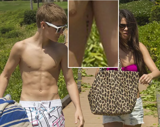 Justin Bieber luce nuevo tatuaje