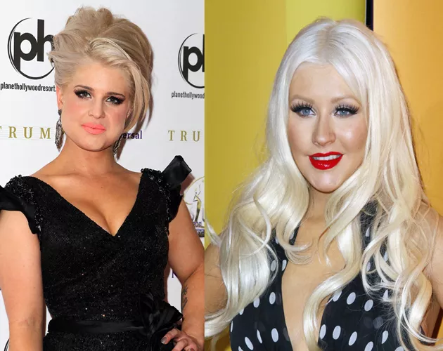 Kelly Osbourne y Christina Aguilera