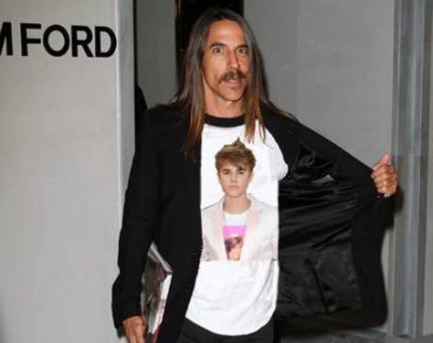Anthony Kiedis súper fan de Justin Bieber