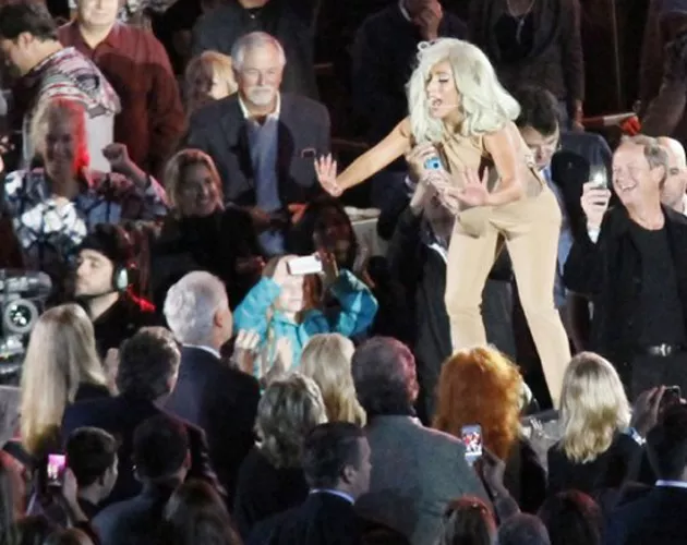 Bill Clinton y Lady Gaga