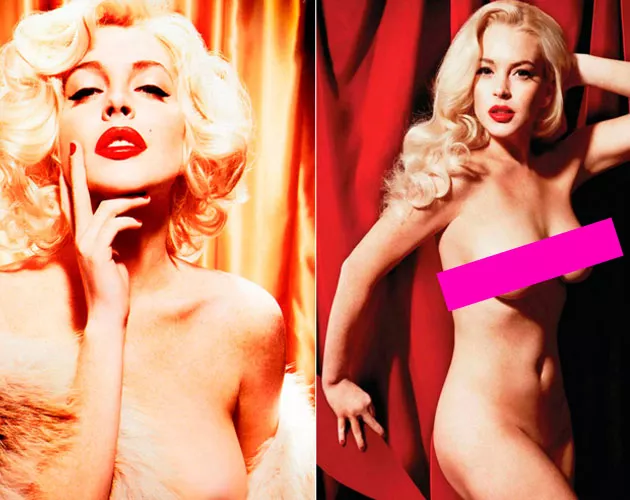 lohan desnuda