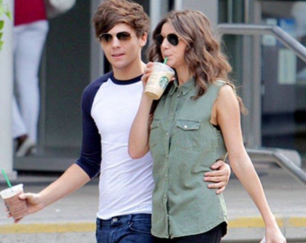 Louis Tomlinson y su novia Eleanor Calder en las cataratas del Niágara