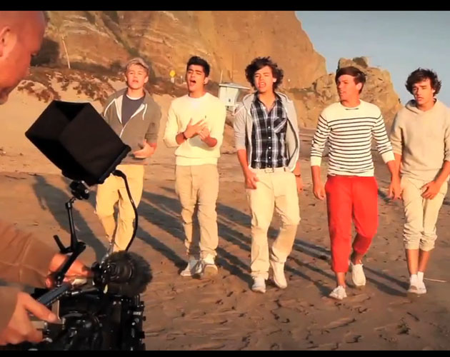 Making Of del videoclip "What Makes You Beautiful" Making Of del videoclip "What Makes You Beautiful"