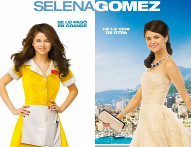 monte carlo selena Parte del póster promocional de la película