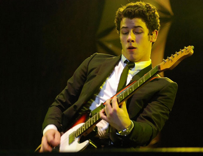 Fotos de Nick Jonas en su concierto en Buenos Aires