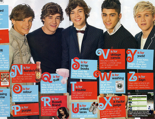 Los chicos de "One Direction" lo cuentan todo de su intimidad Los chicos de "One Direction" lo cuentan todo de su intimidad