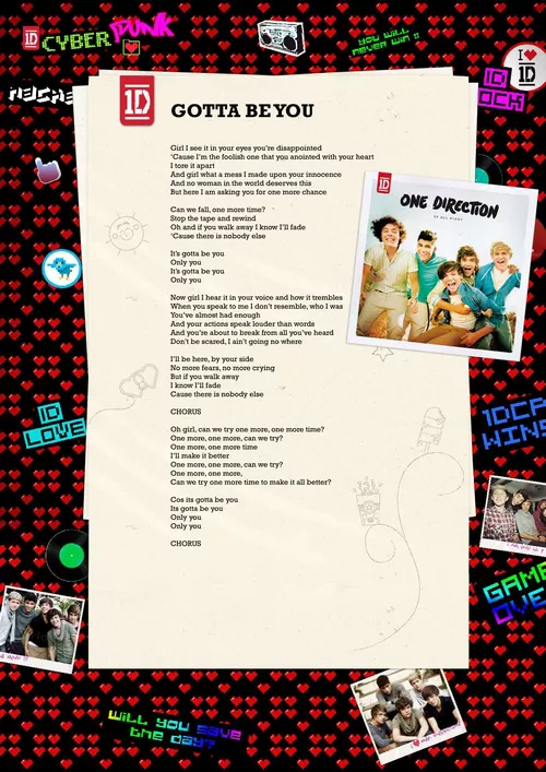 one direction-gotta-be-you