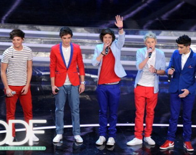 Los chicos de One Direction triunfan también en San Remo (Italia) Los chicos de One Direction triunfan también en San Remo (Italia)