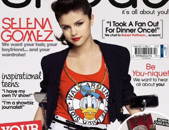 Selena Gómez es niña Disney de nuevo en la revista "Shout"