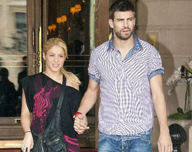 Shakira y Piqué amor en París