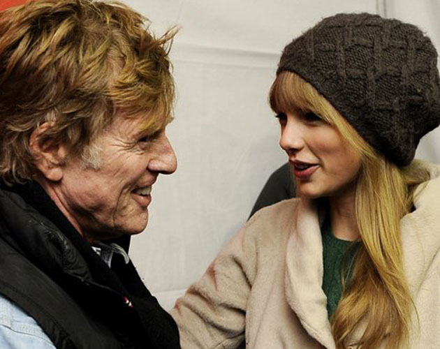 Taylor Swift con Robert Redford en el Festival de Cine de Sundance Taylor Swift con Robert Redford en el Festival de Cine de Sundance