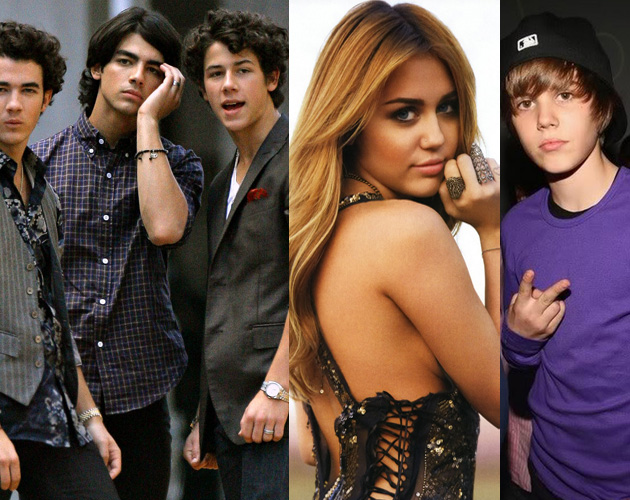 Trending Topic: Miley Cyrus, Justin Bieber y Jonas Brothers