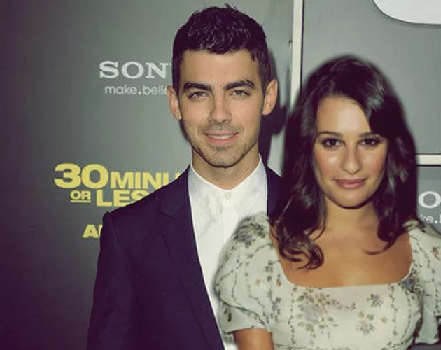 Joe Jonas y Lea Michele